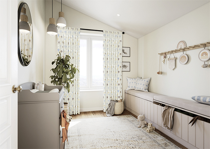 Balloon Festival, Skyline - Made to Measure Curtains - Image 7